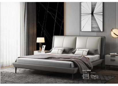 Bedroom bed, bed, double bed, youth bed, fabric bed, bed frame