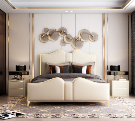 Double bed bed matrimonial bed design upholstered bed designer bed leather beds