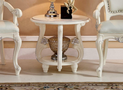 Noble designer coffee table sofa living room table side table baroque
