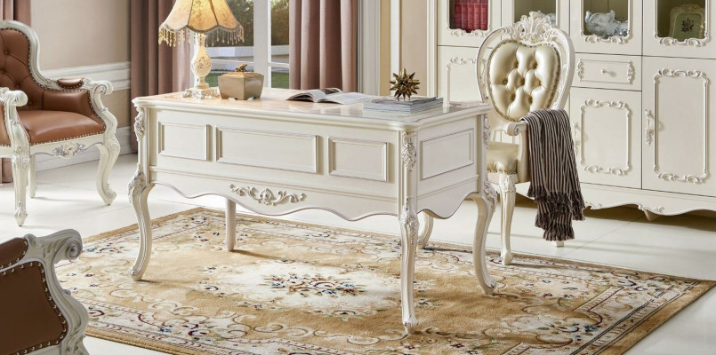Home office chair design wooden chairs Chesterfield upholstered armchair