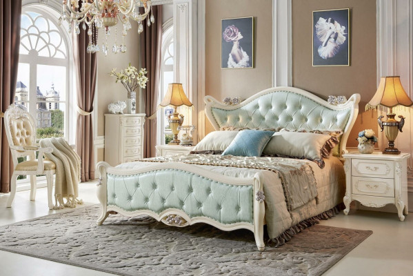 Beige upholstered chair with armrests Chesterfield chair luxury living room dining room seating furniture