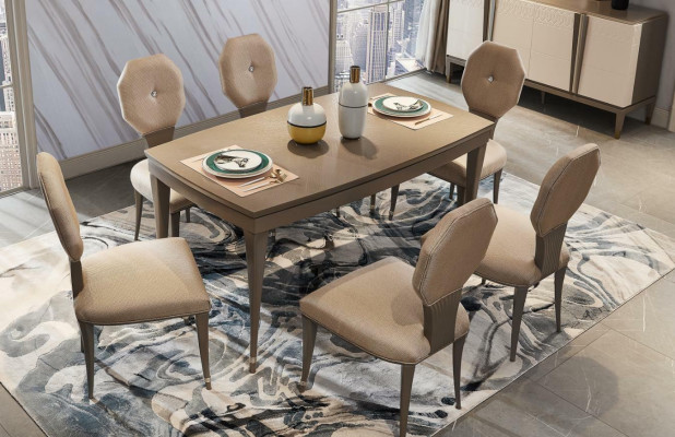 Chair 1x Luxury Design Upholstered Chairs Seat Office Dining Room Designer Wood Armchair