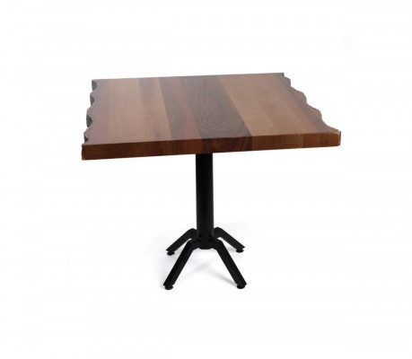 Bartisch Bistro Table Square Bar Table Counter Real Wood Furniture Tables New