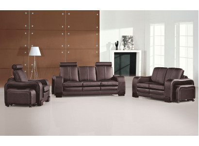 Sofa set Couch 3+2+1 Set Upholstery Leather Sofa Living Room Seating Suites