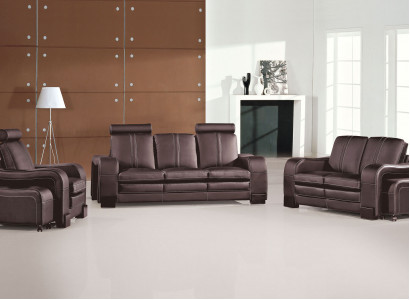 Sofa set Couch 3+2+1 Set Upholstery Leather Sofa Living Room Seating Suites