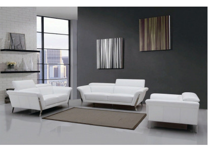 Multifunctional leather couch seat upholstery living room leather suite decor sofa