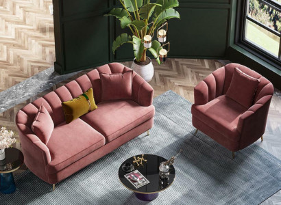 Including living area with relax seating design couch lounge sofas textile sofa 3-seater