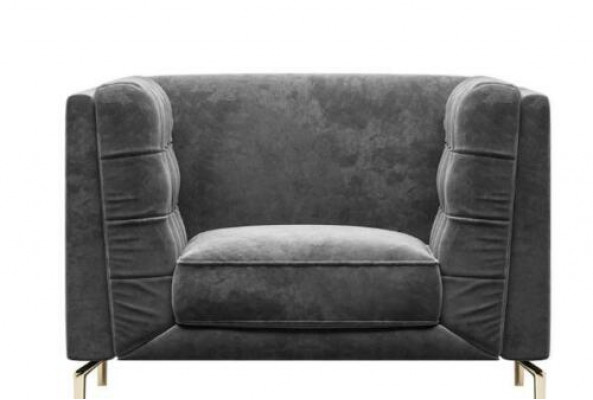 Fabric living landscape relax seat design couch lounge sofas velvet sofa 3-seater