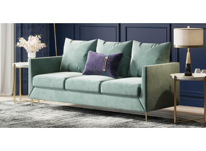 3-seater fabric sofa living landscape relax seat design couch lounge sofas velvet