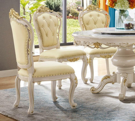 Classic Chesterfield armchair designer leather chair upholstery luxury armchair dining room furniture