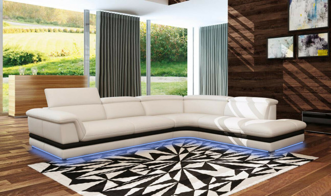 Leather sofa couch living area corner sofa corner suite design modern sofa 5130