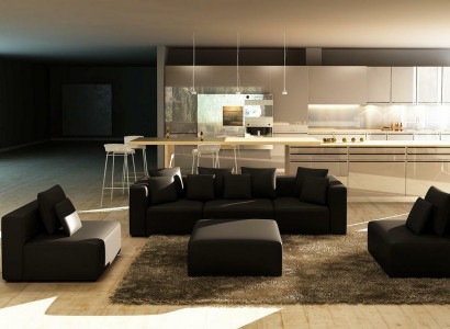 Couch Sofa Living Landscape Corner Sofa Multifunctional Setup Upholstered Corner