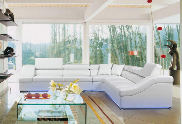 Leather sofa couch living landscape corner sofa corner set sofa design modern