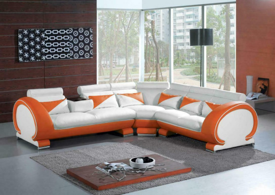 Modern corner sofa couch upholstery seating corner XXL big living landscape corner new
