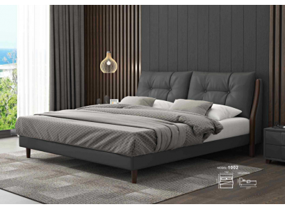 Hotel bed luxury design beds upholstery wood leather bedroom 180x200