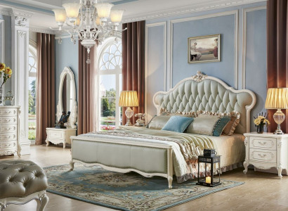 Design Bedroom 5-piece Complete Set Bed Bedroom Nightstand