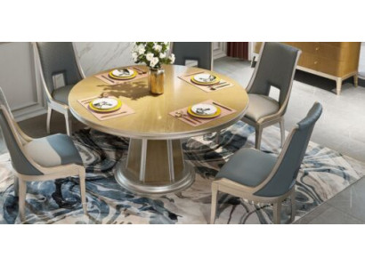 Luxury Chair Set 4X Dining Room Furniture Armchair Seat Suite Solid Wood