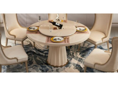 Design chairs made of solid wood in American style, upholstered set, genuine