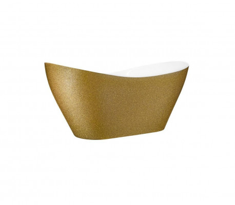 Gold designer bathtub freestanding luxury tub in gold bathtubs