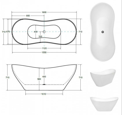 Gold designer bathtub freestanding luxury tub in gold bathtubs