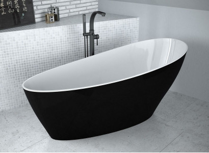 Bathtub Oval Design Freestanding Modern Bathroom