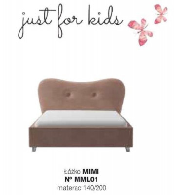 Children's room, children's bed, bed, nightstand, wardrobe, wood furniture, white, 3-piece set