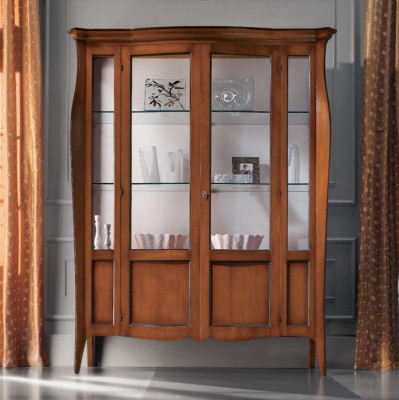 Display cabinets display cabinet wood glass furniture living room classic sideboard