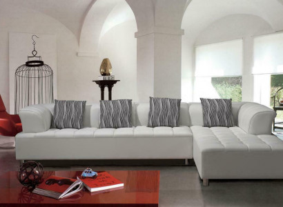 Design upholstered couch living landscape corner sofa upholstered seat suite sofa L shape
