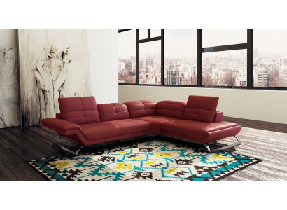 Multifunctional Couch Corner Sofa Media TV Sofa Couch Leather Sofa Living Landscape L-Shape