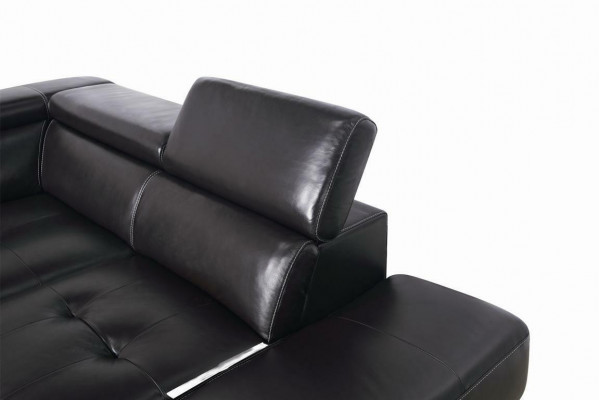 Multifunction Couch Corner Sofa Media TV Sofa Couch Leather Sofa 291 x 222cm L-Shape New