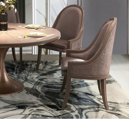 Chairs Chair Design Lounge Club Seat Upholstery Set Padding Armchair 4x Solid Wood