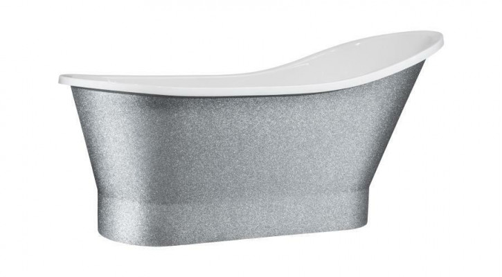 Exclusive bathtub silver freestanding acrylic bathtub design
