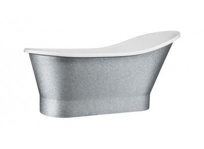 Exclusive bathtub silver freestanding acrylic bathtub design
