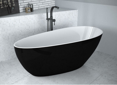 Modern Tub Exclusive Freestanding Design Bathtub Bath Freestanding Black