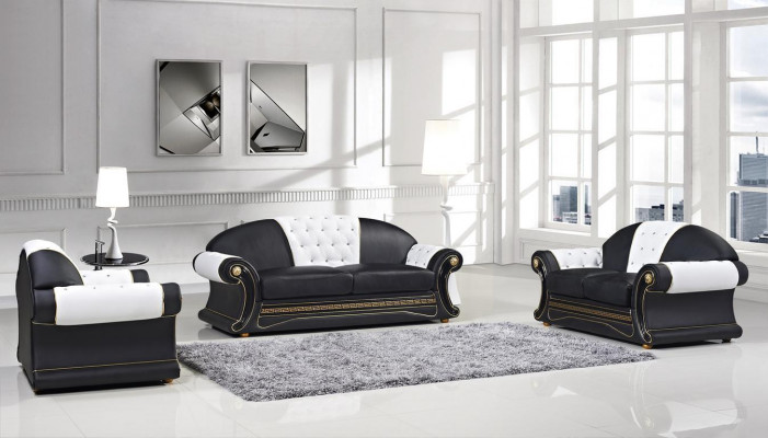 Couch Living Landscape Set Design Modern Sofa 6020 3+2 Seater Sofas