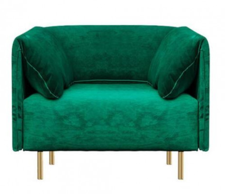 Sofa 2-seater velvet two-seater relax velvet wood club seat design couch lounge