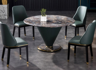 Round Column Tables Design Table Stone Furniture Dining Room Round Dining Tables Modern