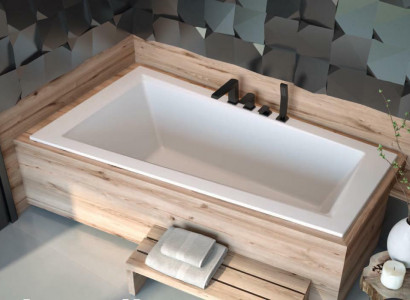 Bathtub corner bathtub bathroom built-in bathtubs acrylic design