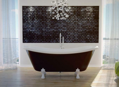 Exclusive freestanding bathtub acrylic tub bath 190x77
