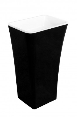 Modern design washbasin acrylic stand bathroom freestanding vanity