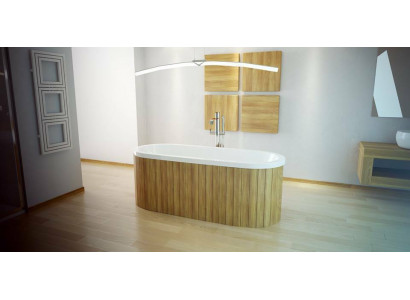 Luxury Bathtub Rectangular Freestanding Tub Bathroom Tubs Acrylic White Oval