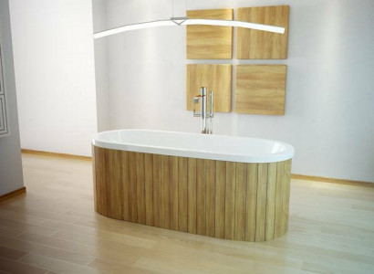 Luxury Bathtub Rectangular Freestanding Tub Bathroom Tubs Acrylic White Oval