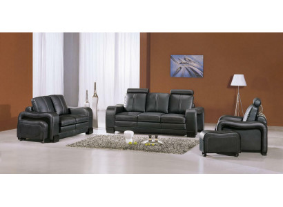 Upholstered Sofa Set Couch Seating Set 3+2 Seater Couches Sofas Leather New