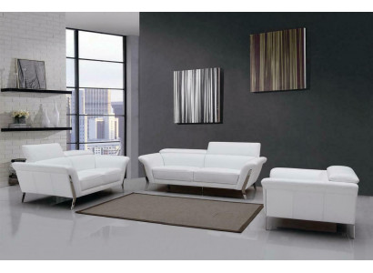 Leather Sofa Set 3+2 (without armchair) Couch Seat Upholstery Suite 1547