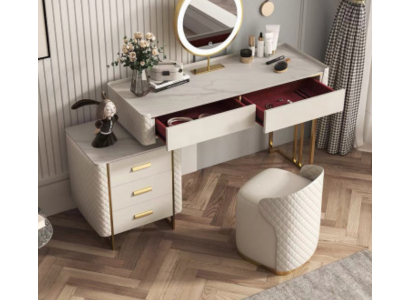 Makeup table chair, dressing table, console table, makeup dresser, cosmetics