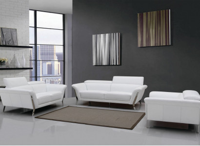 3-seater (without 2+1) sofa couch upholstery XXL big sofas leather seat design