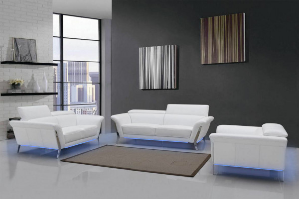 3-seater (without 2+1) sofa couch upholstery XXL big sofas leather seat design