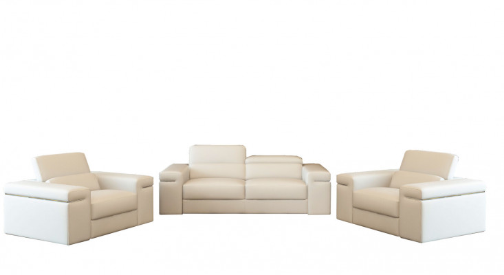 Sofa Upholstery Couch Seat 3-Seater XXL Big Sofas Couches Leather 3 Seats New