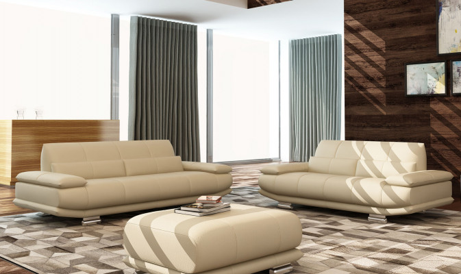 Sofa Couch Upholstery 3-Seater Leather Sofas Sets Couches Seating Design