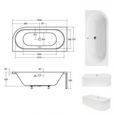 Bathroom Unshapely Corner Bathtubs Tubs White Corner Tub